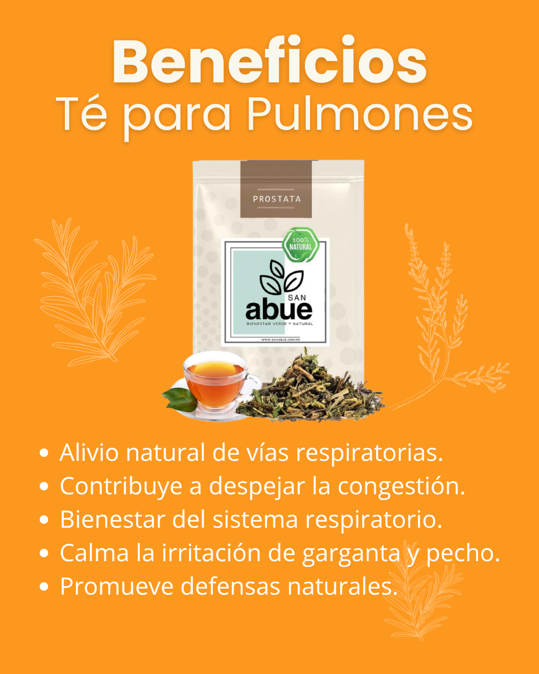 te de hierbas para limpiar los pulmones beneficios